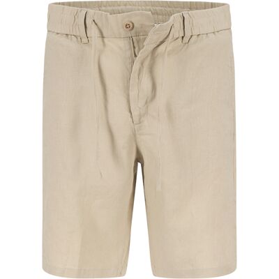 Gant Herren Shorts beige Leinen beige L male Gant Herren Shorts beige Leinen beige L male