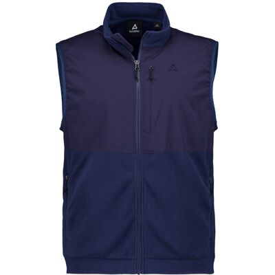 Schöffel Herren Fleeceweste blau Mikrofaser unifarben blau 54 male Schöffel Herren Fleeceweste blau Mikrofaser unifarben blau 54 male
