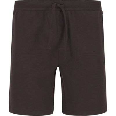 Boss Black Herren Pyjamashorts braun Baumwolle gemustert braun L male Boss Black Herren Pyjamashorts braun Baumwolle gemustert braun L male