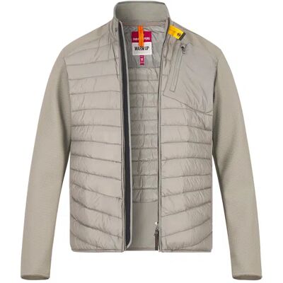 PARAJUMPERS Herren Daunenjacke beige Mikrofaser unifarben beige M male PARAJUMPERS Herren Daunenjacke beige Mikrofaser unifarben beige M male