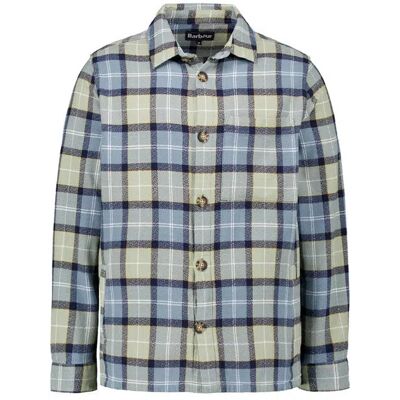 Barbour Herren Overshirt blau Baumwolle blau XL male Barbour Herren Overshirt blau Baumwolle blau XL male