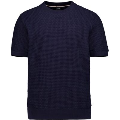 Boss Black Herren T-Shirt blau blau S male Boss Black Herren T-Shirt blau blau S male