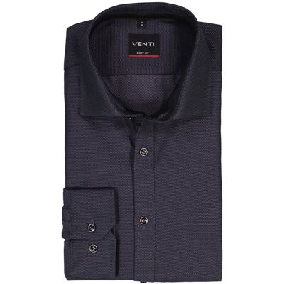 VENTI Herren Hemd grau Baumwoll-Stretch grau 42 male VENTI Herren Hemd grau Baumwoll-Stretch grau 42 male