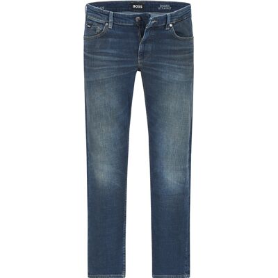 Boss Black Herren Jeans blau Baumwoll-Stretch blau 33/32 male Boss Black Herren Jeans blau Baumwoll-Stretch blau 33/32 male