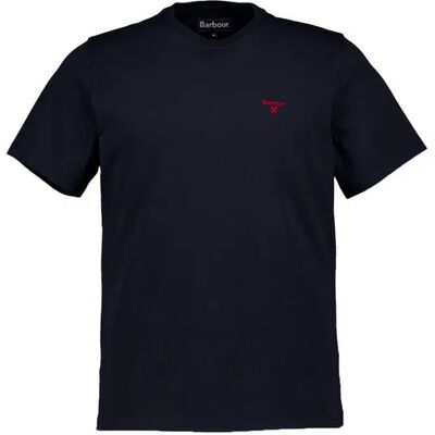 Barbour Herren T-Shirt blau Baumwolle blau M male Barbour Herren T-Shirt blau Baumwolle blau M male