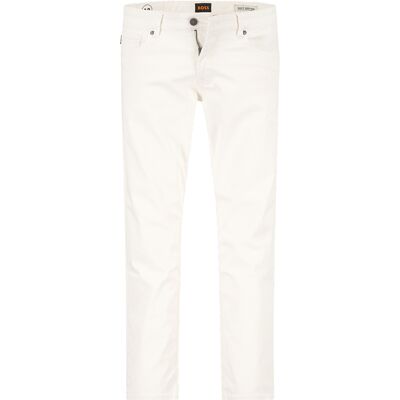 Boss Orange Herren Jeans weiß Baumwoll-Stretch weiß 31/32 male Boss Orange Herren Jeans weiß Baumwoll-Stretch weiß 31/32 male