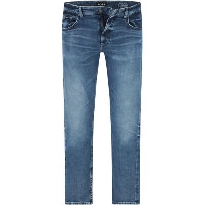Boss Black Herren Jeans blau Baumwolle blau 34/34 male Boss Black Herren Jeans blau Baumwolle blau 34/34 male