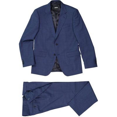 Boss Black Herren Anzug blau Schurwolle blau 56 male Boss Black Herren Anzug blau Schurwolle blau 56 male