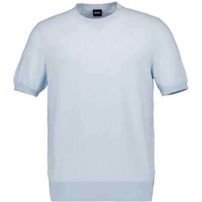 Boss Black Herren T-Shirt blau blau XXL male Boss Black Herren T-Shirt blau blau XXL male
