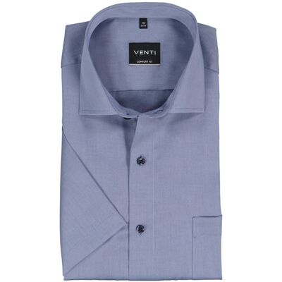 VENTI Herren Kurzarmhemd blau Kent blau 54 male VENTI Herren Kurzarmhemd blau Kent blau 54 male