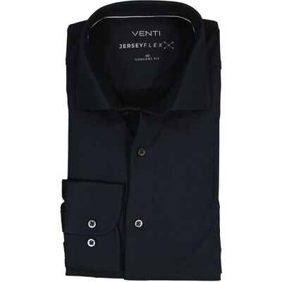 VENTI Herren Hemd schwarz Jersey schwarz 54 male VENTI Herren Hemd schwarz Jersey schwarz 54 male