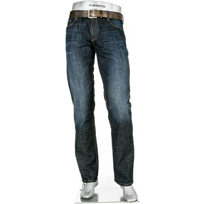 Alberto Herren Jeans blau Baumwoll-Stretch blau 35/34 male Alberto Herren Jeans blau Baumwoll-Stretch blau 35/34 male