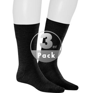 KUNERT Men Herren Socken schwarz Schurwolle unifarben schwarz 43-46 male KUNERT Men Herren Socken schwarz Schurwolle unifarben schwarz 43-46 male
