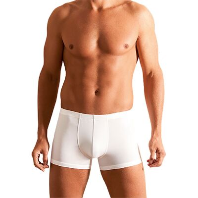 Novila Herren Trunk weiß Baumwolle unifarben weiß 5 (M) male Novila Herren Trunk weiß Baumwolle unifarben weiß 5 (M) male