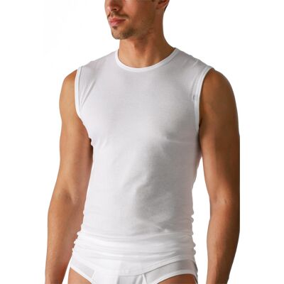 Mey Herren Tanktop weiß Baumwolle unifarben weiß 7 (XL) male Mey Herren Tanktop weiß Baumwolle unifarben weiß 7 (XL) male