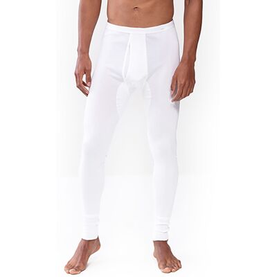 Mey Herren Lange Unterhose weiß Baumwolle unifarben weiß 7 (XL) male Mey Herren Lange Unterhose weiß Baumwolle unifarben weiß 7 (XL) male