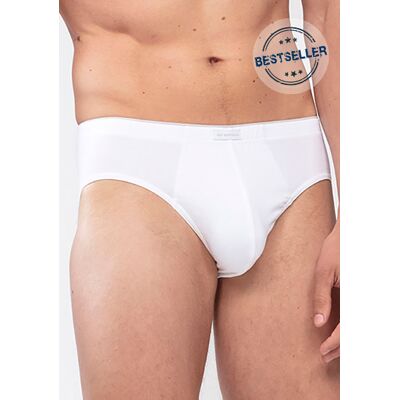 Mey Herren Slip weiß Baumwolle unifarben weiß 5 (M) male Mey Herren Slip weiß Baumwolle unifarben weiß 5 (M) male