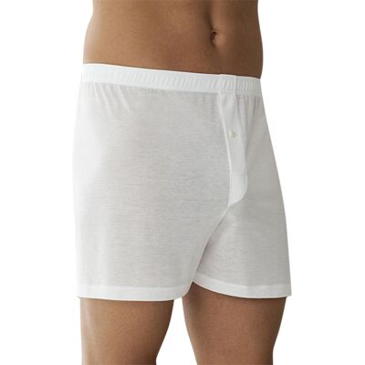 Zimmerli Herren Boxershorts weiß Baumwolle unifarben weiß 6 (L) male Zimmerli Herren Boxershorts weiß Baumwolle unifarben weiß 6 (L) male