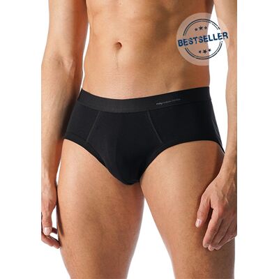 Mey Herren Slip schwarz COTTON unifarben schwarz 6 (L) male Mey Herren Slip schwarz COTTON unifarben schwarz 6 (L) male
