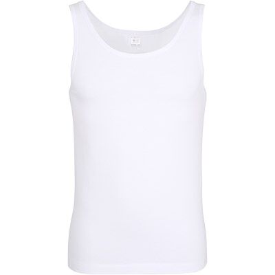 Bugatti Herren Tanktop weiß Baumwolle unifarben weiß 7 (XL) male Bugatti Herren Tanktop weiß Baumwolle unifarben weiß 7 (XL) male