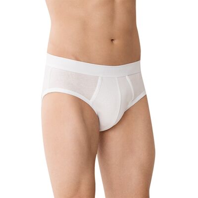 Zimmerli Herren Slip weiß Baumwolle unifarben weiß 6 (L) male Zimmerli Herren Slip weiß Baumwolle unifarben weiß 6 (L) male