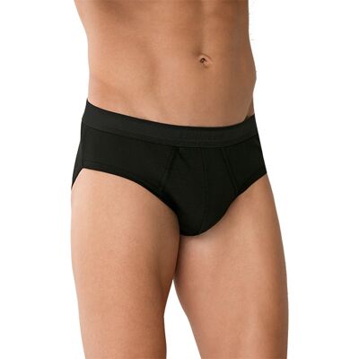 Zimmerli Herren Slip schwarz Baumwolle unifarben schwarz 5 (M) male Zimmerli Herren Slip schwarz Baumwolle unifarben schwarz 5 (M) male
