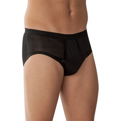 Zimmerli Herren Slip schwarz Baumwolle unifarben schwarz 5 (M) male Zimmerli Herren Slip schwarz Baumwolle unifarben schwarz 5 (M) male