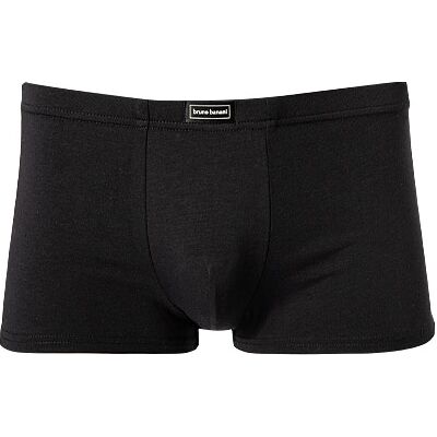 bruno banani Herren Trunk schwarz Baumwolle unifarben schwarz 5 (M) male bruno banani Herren Trunk schwarz Baumwolle unifarben schwarz 5 (M) male
