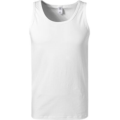 CALIDA Herren Tanktops weiß Baumwolle unifarben weiß 4 (S) male CALIDA Herren Tanktops weiß Baumwolle unifarben weiß 4 (S) male