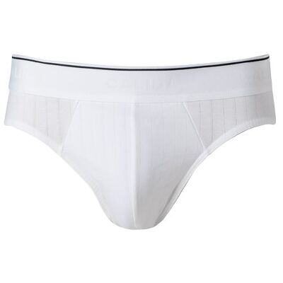 CALIDA Herren Slip weiß Baumwolle unifarben weiß 6 (L) male CALIDA Herren Slip weiß Baumwolle unifarben weiß 6 (L) male