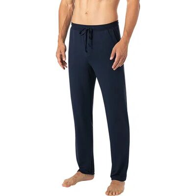 HANRO Herren Pyjamahose blau Jersey-Baumwolle unifarben blau XXL male HANRO Herren Pyjamahose blau Jersey-Baumwolle unifarben blau XXL male