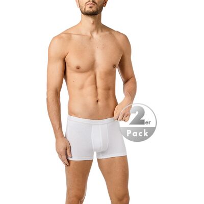 Bugatti Herren Trunks weiß Baumwolle unifarben weiß 6 (L) male Bugatti Herren Trunks weiß Baumwolle unifarben weiß 6 (L) male