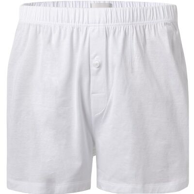 HANRO Herren Boxershorts weiß Baumwolle unifarben weiß 7 (XL) male HANRO Herren Boxershorts weiß Baumwolle unifarben weiß 7 (XL) male