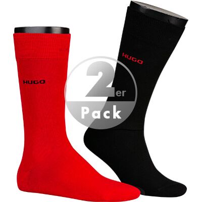 HUGO Herren Socken rot Baumwolle unifarben rot 39-42 male HUGO Herren Socken rot Baumwolle unifarben rot 39-42 male