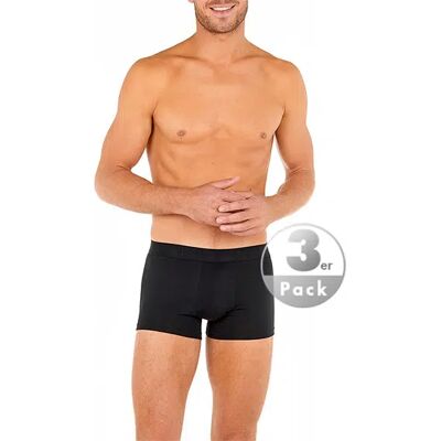 HOM Herren Trunks schwarz Baumwolle unifarben schwarz 4 (S) male HOM Herren Trunks schwarz Baumwolle unifarben schwarz 4 (S) male
