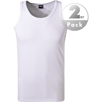 Boss Black Herren Tanktops weiß Baumwolle unifarben weiß 5 (M) male Boss Black Herren Tanktops weiß Baumwolle unifarben weiß 5 (M) male