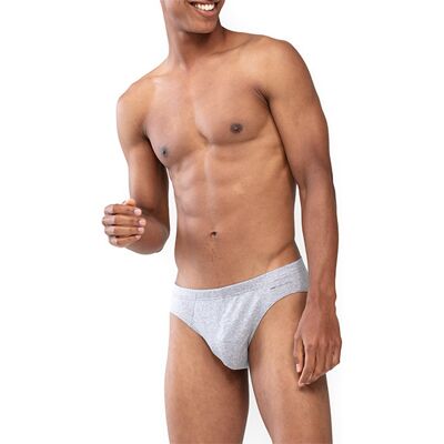 Mey Herren Unterwäsche grau Baumwolle unifarben grau 6 (L) male Mey Herren Unterwäsche grau Baumwolle unifarben grau 6 (L) male