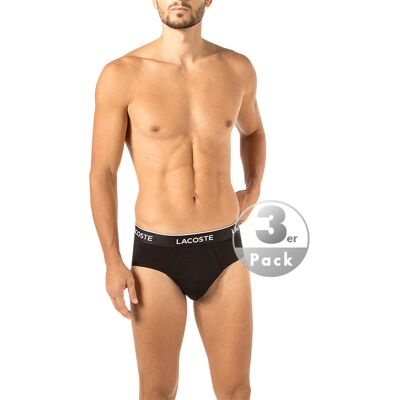 LACOSTE Herren Slips schwarz Baumwoll-Stretch schwarz 5 (M) male LACOSTE Herren Slips schwarz Baumwoll-Stretch schwarz 5 (M) male