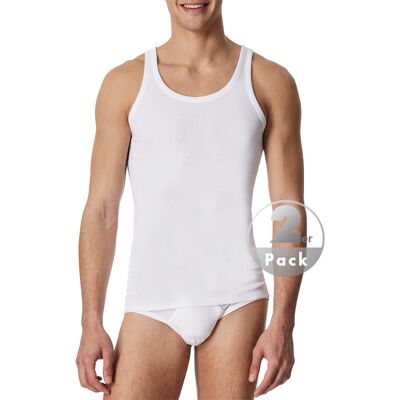 Schiesser Herren Tanktops weiß Baumwolle weiß 9 (3XL) male Schiesser Herren Tanktops weiß Baumwolle weiß 9 (3XL) male