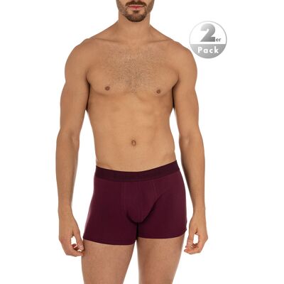bruno banani Herren Trunks violett Baumwolle unifarben violett 5 (M) male bruno banani Herren Trunks violett Baumwolle unifarben violett 5 (M) male