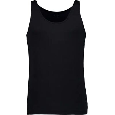 Bugatti Herren Tanktop schwarz Viskose unifarben schwarz 5 (M) male Bugatti Herren Tanktop schwarz Viskose unifarben schwarz 5 (M) male