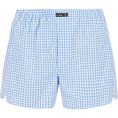van Laack Herren Boxershorts blau Baumwolle gemustert blau 48 male van Laack Herren Boxershorts blau Baumwolle gemustert blau 48 male
