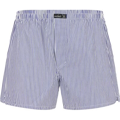 van Laack Herren Boxershorts blau Baumwolle gestreift blau 52 male van Laack Herren Boxershorts blau Baumwolle gestreift blau 52 male