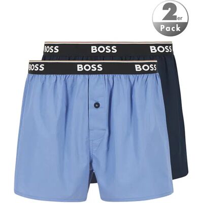 Boss Black Herren Boxershorts blau Baumwolle unifarben blau 8 (XXL) male Boss Black Herren Boxershorts blau Baumwolle unifarben blau 8 (XXL) male