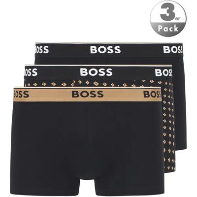 Boss Black Herren Trunks schwarz Baumwolle unifarben schwarz 8 (XXL) male Boss Black Herren Trunks schwarz Baumwolle unifarben schwarz 8 (XXL) male