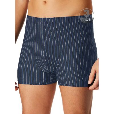 Schiesser Herren Boxershorts blau Baumwolle gestreift blau 10 (4XL) male Schiesser Herren Boxershorts blau Baumwolle gestreift blau 10 (4XL) male