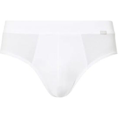 HANRO Herren Slip weiß Baumwolle unifarben weiß 5 (M) male HANRO Herren Slip weiß Baumwolle unifarben weiß 5 (M) male
