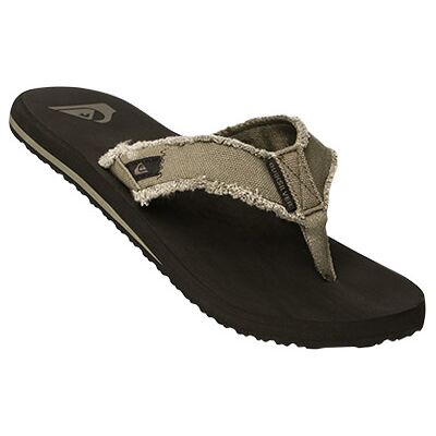 Quiksilver Herren Zehensandalen grün Textil grün 45 (10,5) male Quiksilver Herren Zehensandalen grün Textil grün 45 (10,5) male