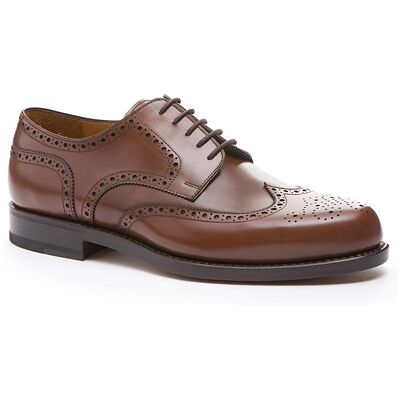 PRiME Shoes Herren Budapester braun Glattleder braun 44,5 (10) male PRiME Shoes Herren Budapester braun Glattleder braun 44,5 (10) male