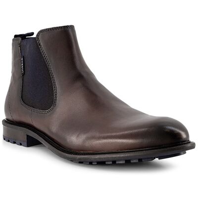 Bugatti Herren Chelsea Boots braun Glattleder braun 41 (7,5) male Bugatti Herren Chelsea Boots braun Glattleder braun 41 (7,5) male